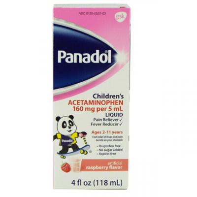 Panadol Children’s Acetaminophen Liquid, 4 fl oz