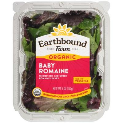 Earthbound Farm Organic Baby Romaine, 5 oz