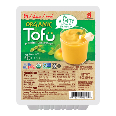 House Foods Organic Tofu Soft, 14 oz