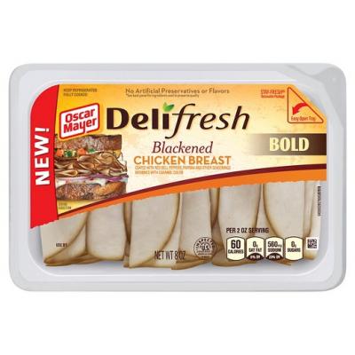 Oscar Mayer Deli Fresh BOLD Blackened Chicken Breast, 8 oz