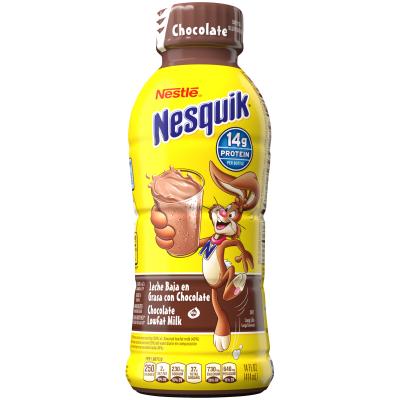 Nesquik Leche de Chocolate Bajo en Grasa UHT, 14 oz