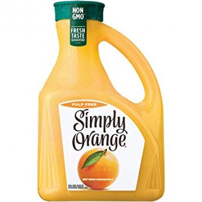 Simply Orange Pulp Free, 89 fl oz