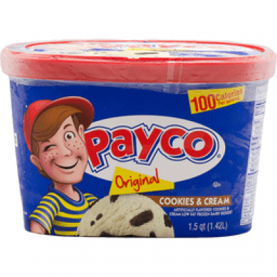 PAYCO Original Cookies & Cream Ice Cream, 48 oz