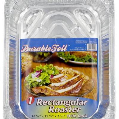 Durable Foil Extra Large Rectangular Roaster, 1 ct