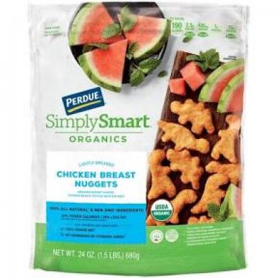 Perdue Simply Smart Organics Chicken Breast Nuggets, 24 oz