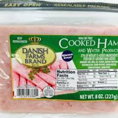 Danish Farms Cooked Ham, 8 oz