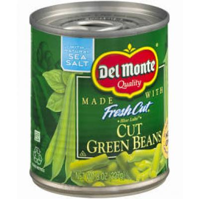 Del Monte Cut Green Beans, 8 oz