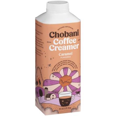 Chobani Coffee Creamer Caramel, 24 fl oz