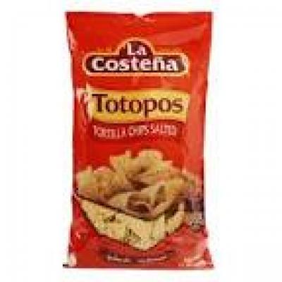 La Costeña Totopos - Salted Tortilla Chips, 11 oz