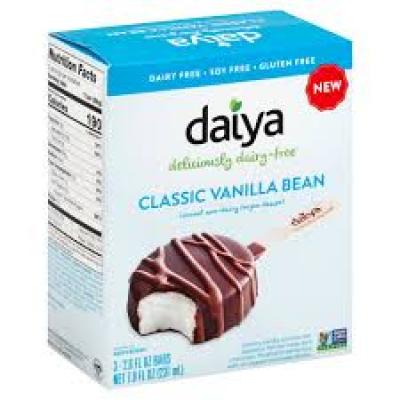 Daiya Classic Vanilla Bean Bars, 3 ct