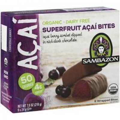 Sambazon Superfruit Acai Bites, 9 ct