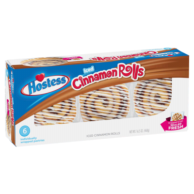 Hostess Cinnamon Rolls, 8.1 oz