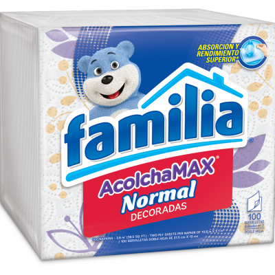 Familia Servilletas Decoradas, 100 ct