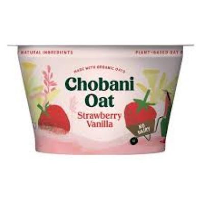 Chobani Oat Strawberry Vanilla, 5.3 oz