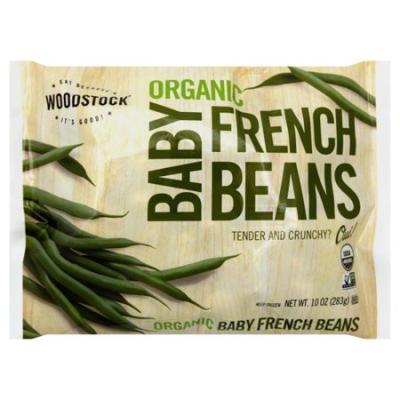 Woodstock Organic Baby French Beans, 10 oz