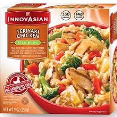 InnovAsian Teriyaki Chicken Rice Bowl, 9 oz