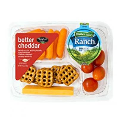 Taylor Farms Better Cheddar Snack Tray, 6 oz