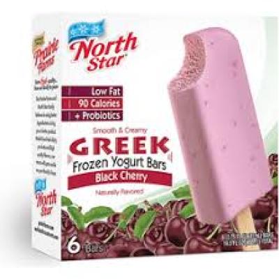 North Star Cherry Greek Yogurt Bars, 6 ct