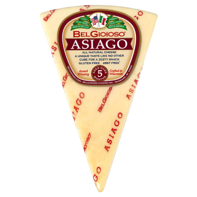 BelGioioso Asiago Cheese Wedge, precio por libra