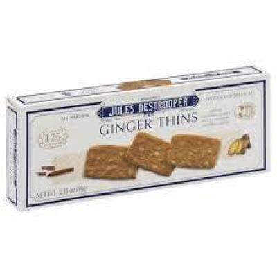 Jules Destrooper Ginger Thins, 3.4 oz