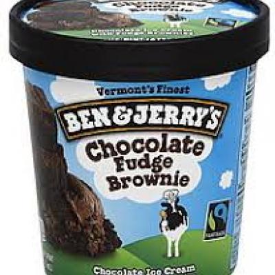 Ben & Jerry’s Chocolate Fudge Brownie Ice Cream, 1 pt