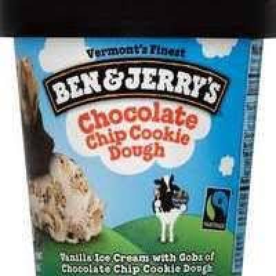 Ben & Jerry’s Ice Cream Chocolate Chip Cookie Dough, 1 pt