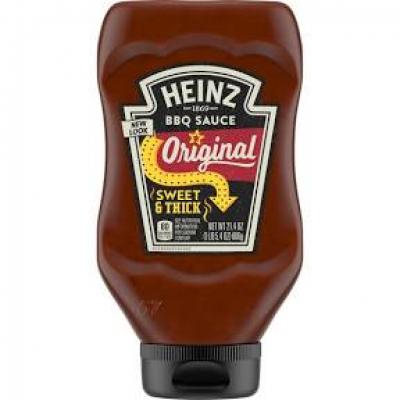 Heinz Original Sweet and Thick BBQ Sauce, 21.4 oz