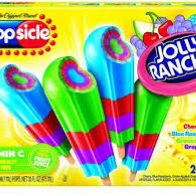 Popsicle Jolly Rancher Ice Pops 1.65 oz. 18 ct.