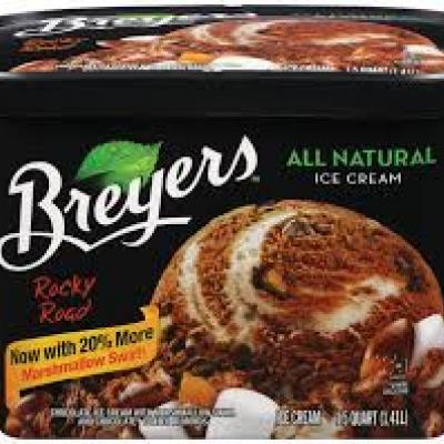 Breyer’s Rocky Road Ice Cream, 1.5 qt 