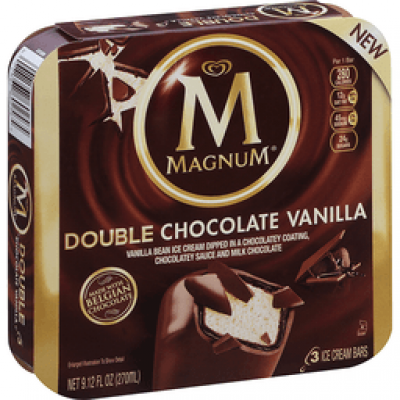 Magnum Ice Cream Bars Double Chocolate Vanilla 3.0 ea