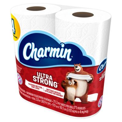 Charmin Ultra Strong Bathroom Tissue Double Roll 264 Sheets 2-Ply, 4 Rolls