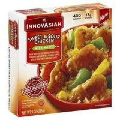 InnovAsian Sweet & Sour Chicken Rice Bowl, 9 oz