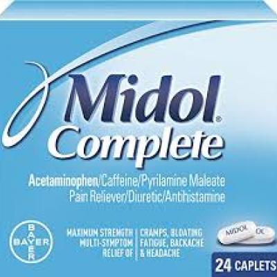 Midol Caplets Menstrual Complete, 24 caplets