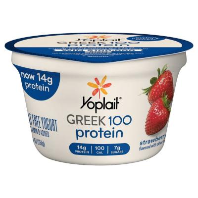 Yoplait - Greek 100 Calories Strawberry Yogurt, 5.30 oz