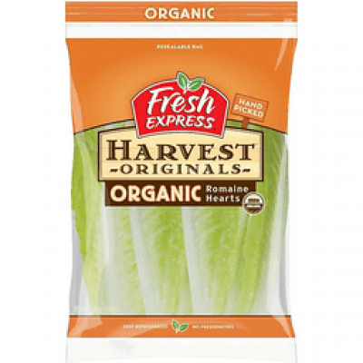 Fresh Express Organic Romaine Hearts, 3 ct