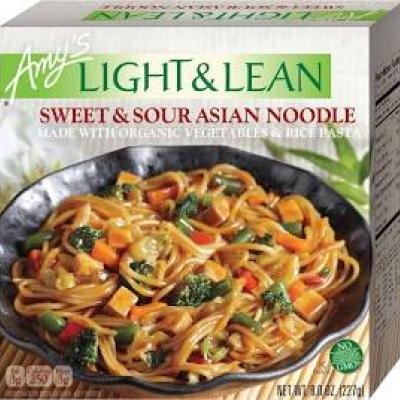 Amy’s Kitchen Light and Lean Sweet and Sour Asian Noodkes, 8 oz