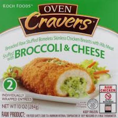 Koch Foods Chicken Breast Stuffed with Broccoli & Cheese, 2.0 ea