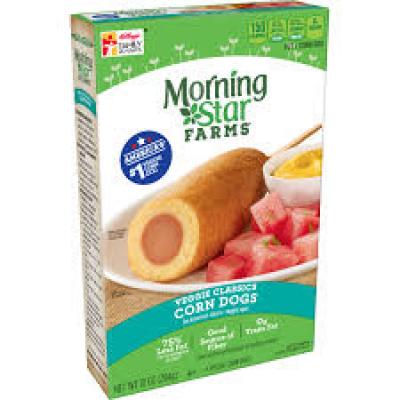 Morning Star Farms Veggie Classics Corn Dogs, 10 oz