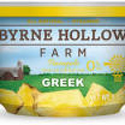 Byrne Hollow Farm Greek Yoghurt Pineapple, 5.3 oz