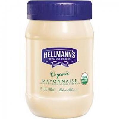 Hellmann’s Organic Mayonnaise, 15 fl oz