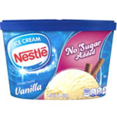 Nestle No Sugar Added Neapolitan Ice Cream, 1.5 quart