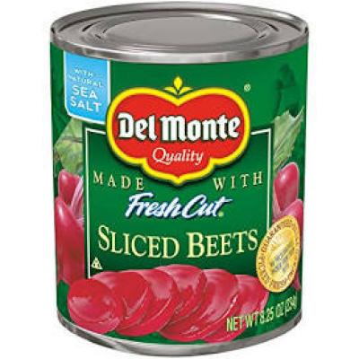 Del Monte Sliced Beets, 8.25 oz