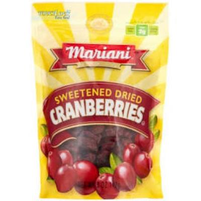 Mariani Premium Sweetened Dried Cranberries, 5 oz