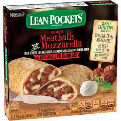 Lean Pockets Meatballs and Mozzarella, 9 oz