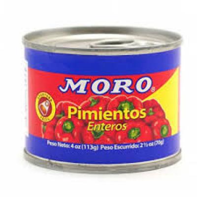 Moro Pimientos Enteros, 4 oz