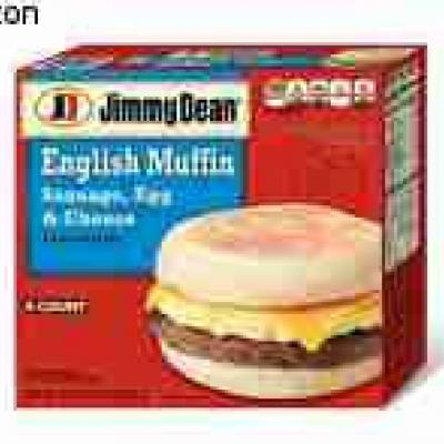 Jimmy Dean English Muffin Sausage Egg and Cheese, 18.4 oz