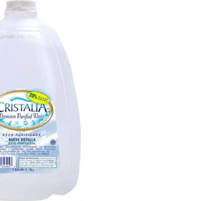 Agua Cristalia, 1 galón