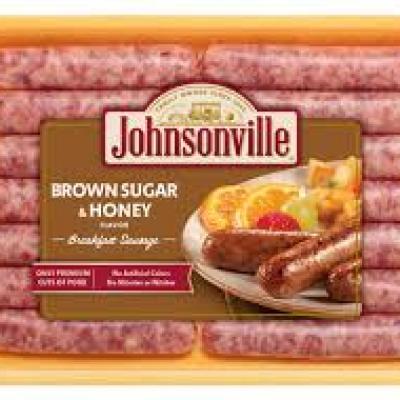 Johnsonville Sausage, Breakfast, Brown Sugar & Honey, 12 oz