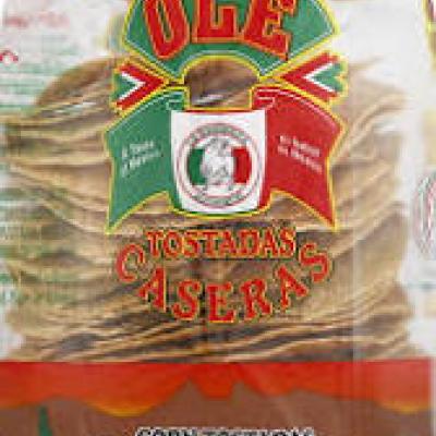 Olé Tostadas Caseras, 18 oz