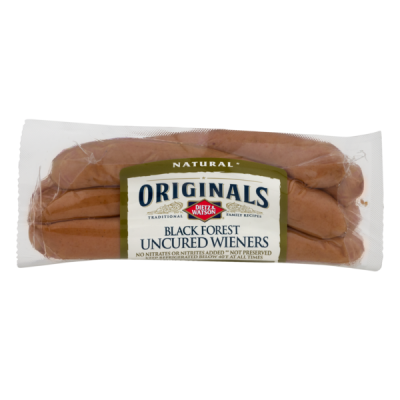 Dietz & Watson Originals Black Forest Uncured Wieners, 12 oz